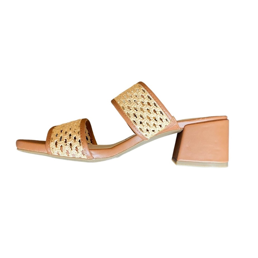 Anne Klein Brooke Heeled Sandals 6.5 PERFECT Condition Never Worn - Picture 8 of 8
